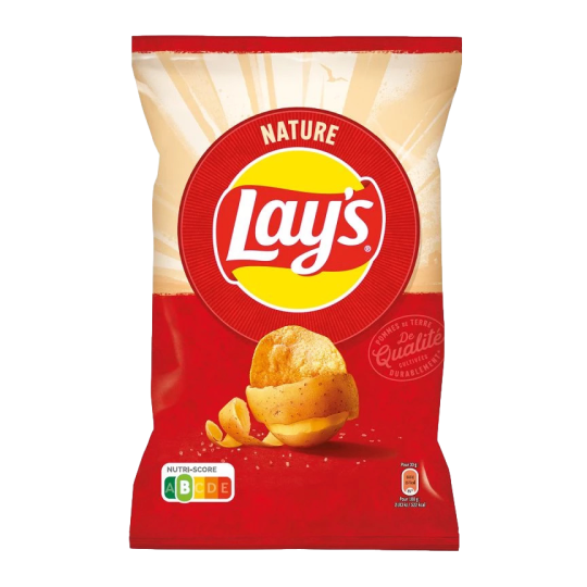 CHIPS LAYS NATURE SACHET 145G