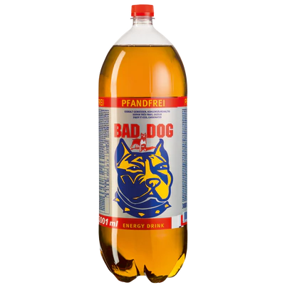Bad Dog XXL boisson énergisante avec édulcorant 3001ml