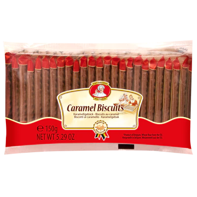 Biscuits au caramel 150g (25x6g)