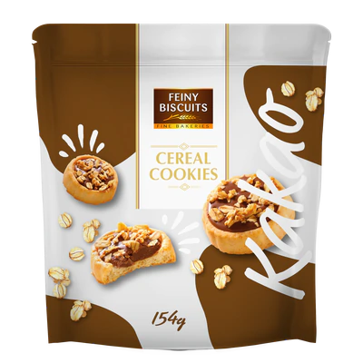 Biscuits aux céréales cacao 154g