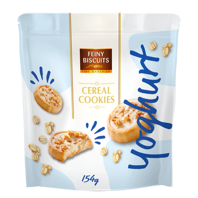 Biscuits aux céréales yaourt, Feiny biscuits, 154g