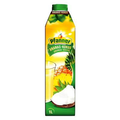 Boisson à l'ananas et à la noix de coco 25% 1l
