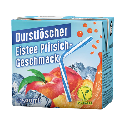 Boisson désaltérante à la pêche 500ml