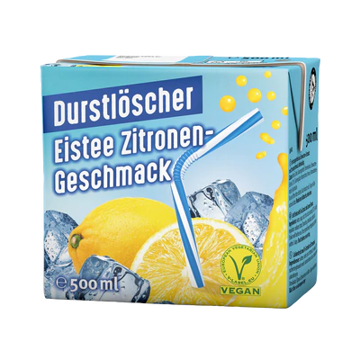 Boisson désaltérante au citron