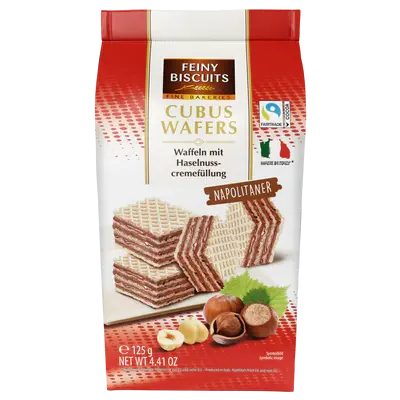 Cubus Wafers napolitaine 125g 