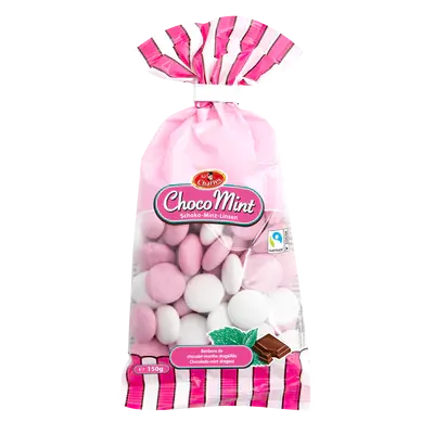 Dragées au chocolat au goût de menthe 150g