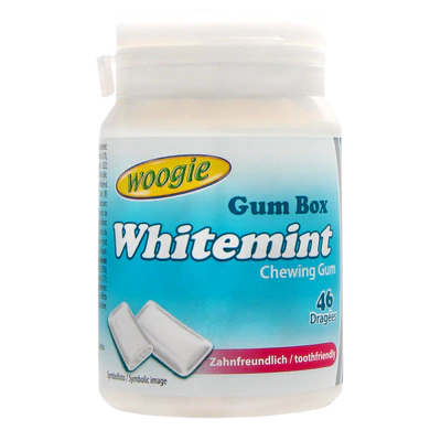 Gum box, Whitemint sans sucre, 64,4g