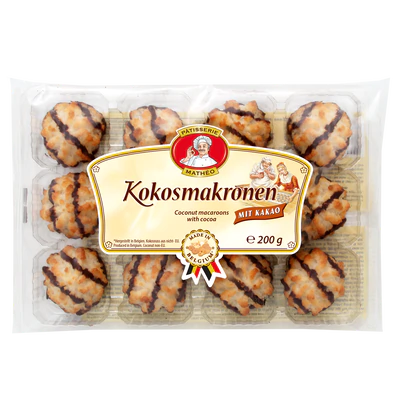 Macarons à la noix de coco 200g 