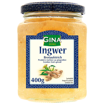 Pâte à tartiner au gingembre 400g
