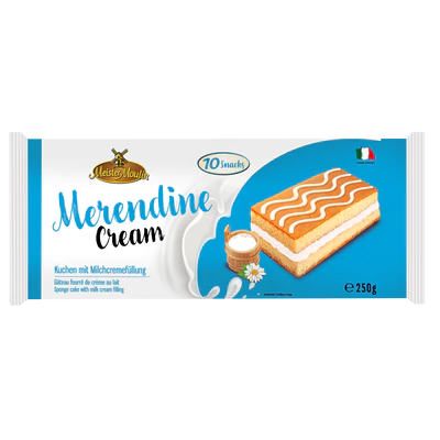 Petit cake fourré à la crème au lait 250g