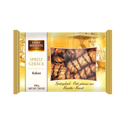 Petits gâteaux secs nappés 200g