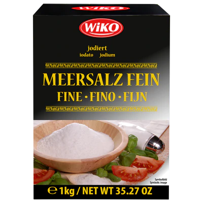 Sel marin iodé fin 1kg 