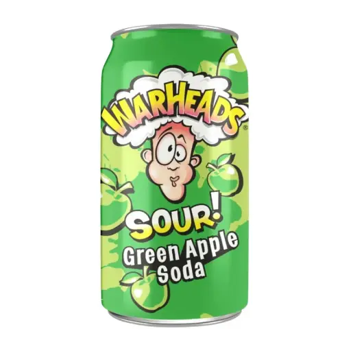 WARHEADS SOUR POMME 330ml 