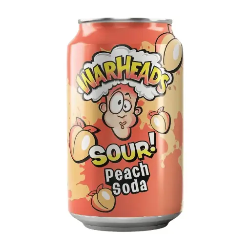 WARHEADS SOUR PECHE 330ml
