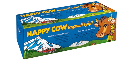 Happy Cow, Processed Cheese, 2kg 