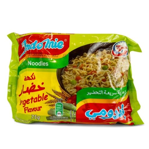 Indomie, Vegetable Flavour, Instant Noodles, 75g