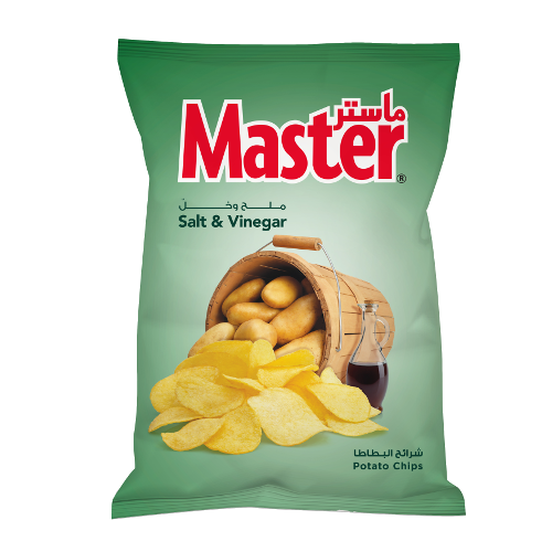 Master Chips, Salt & Vinegar, 120g