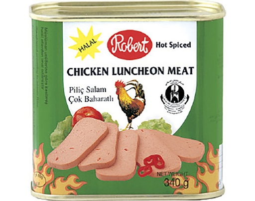 Mortadelle de poulet épicé, Robert, 340g