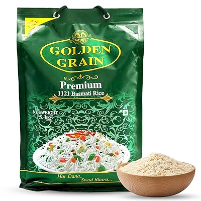 Golden grain Prenium Basmati riz 5kg
