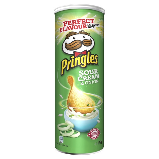 Chips Pringles oignons, 175g