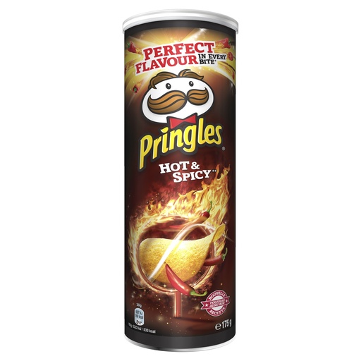 Chips Pringles spicy, 175g