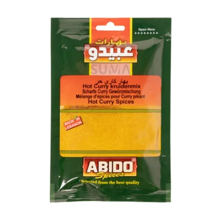 Abido Curry hot, 50g