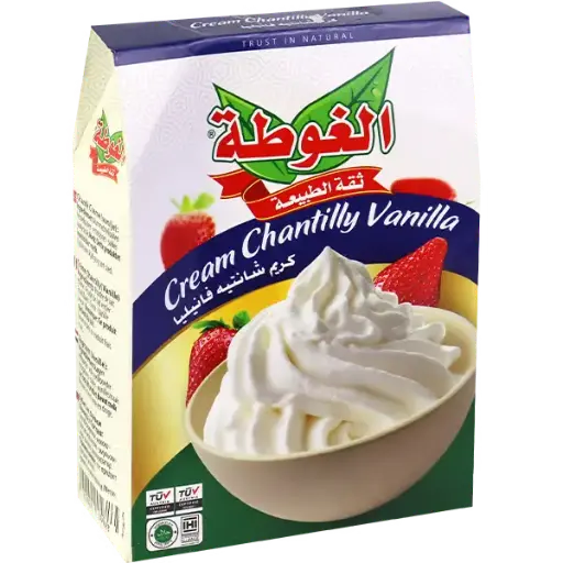 Crème chantilly vanille, Algota, 130g