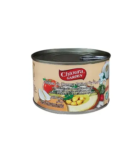 Chickpea dip Hummus Tahina with Garlic, Chtoura garden, 420g