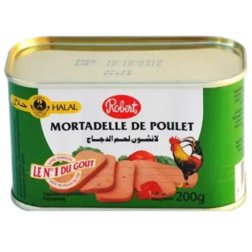 Mortadelle de poulet, Robert, 200g