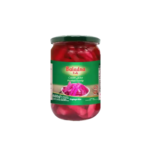 Pickled turnips, Baladna, 660g