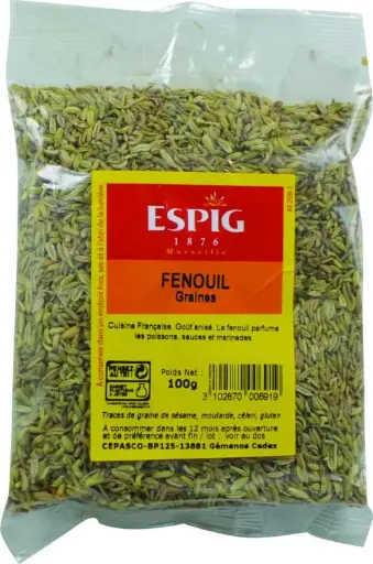 Espig Fenouil graines, 100g