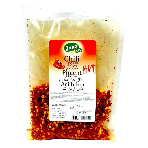 Jana Chili piment flocon, 50g