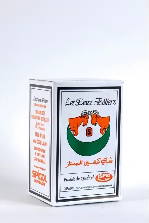 Thé Pure Ceylan Broken orange pekoe, les deux béliers, 250g