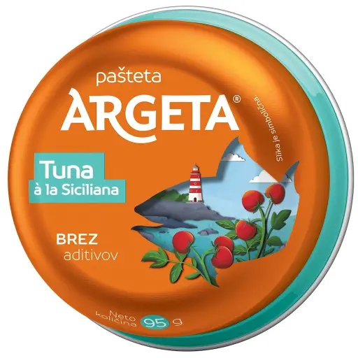 Thon à l'huile, Argeta, 95g