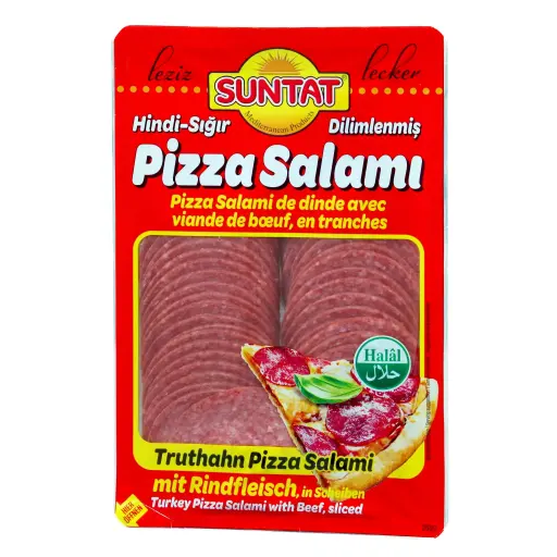 Pizza salami de dinde, Suntat, 200g
