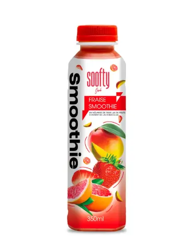 Smoothie fraise, Soofty, 350ml