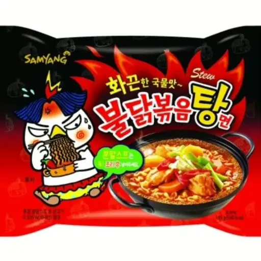 Ramen poulet piquant braise, Buldak, 140g