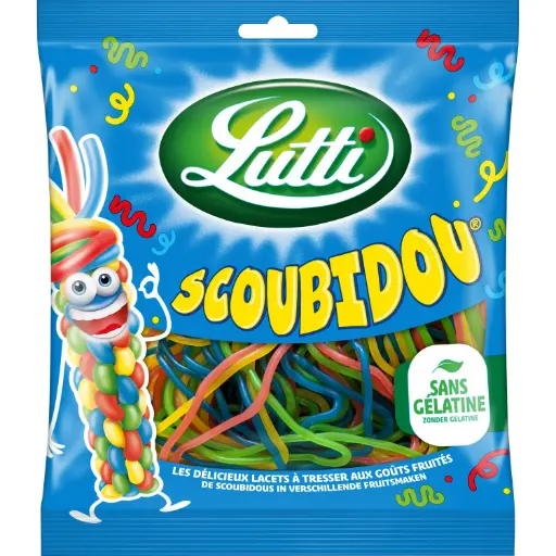 Bonbon Scoubidou, Lutti, 100g