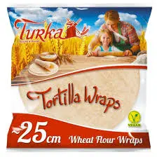 Tortilla wrap, Turka, 25cm (18pc)