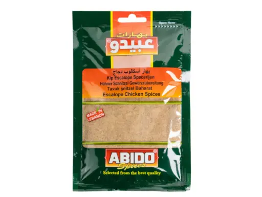 Escalope Chiken spices, Abido, 50g
