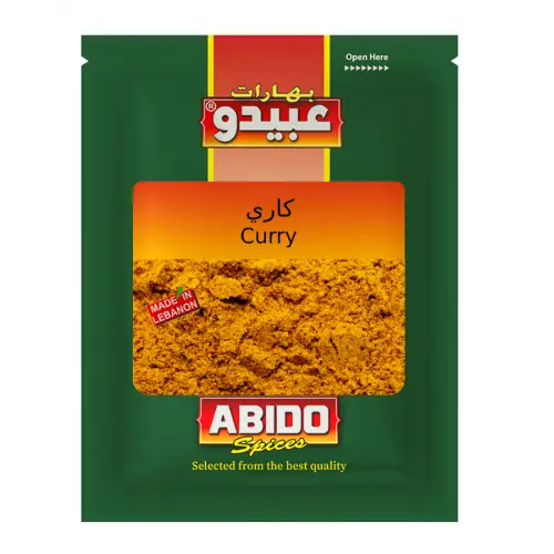 Epices Curry epicés, Abido, 50g