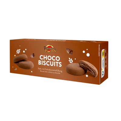 Biscuits fourrés à la crème arôme chocolat 150g