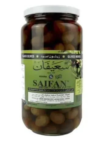 Black olives, Saifan, 600g