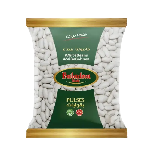 Boiled White beans, Baladna, 540g