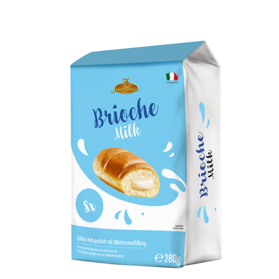 Brioches fourrées à la crème de lait, 280g 