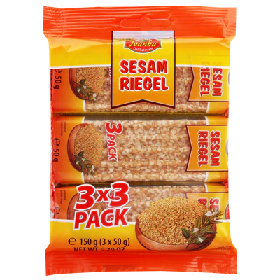 Caramel Sesame Bar, 150g