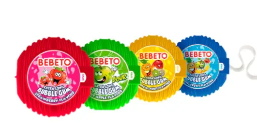 Chewing Gum Super Long Mix, Bebeto