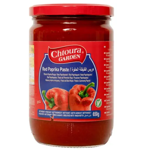 Purée de poivrons, Chtoura garden, 650g