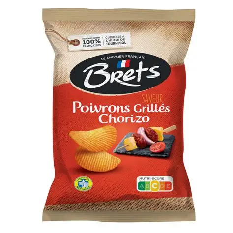 CHIPS BRET'S POIVRONS GRILLES CHORIZO