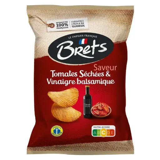 CHIPS BRET'S SAV. TOMATES SECHEES BALS 